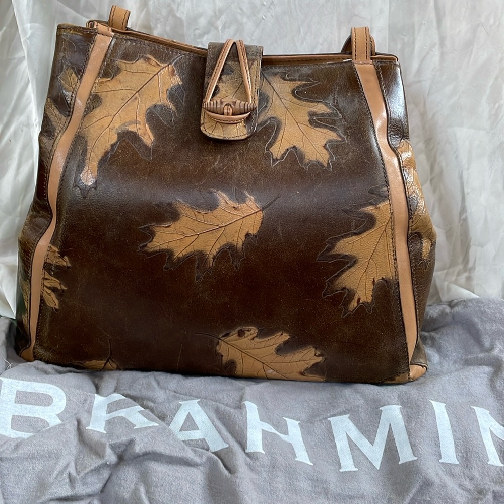 Vintage Brahmin Eugenia satchel
